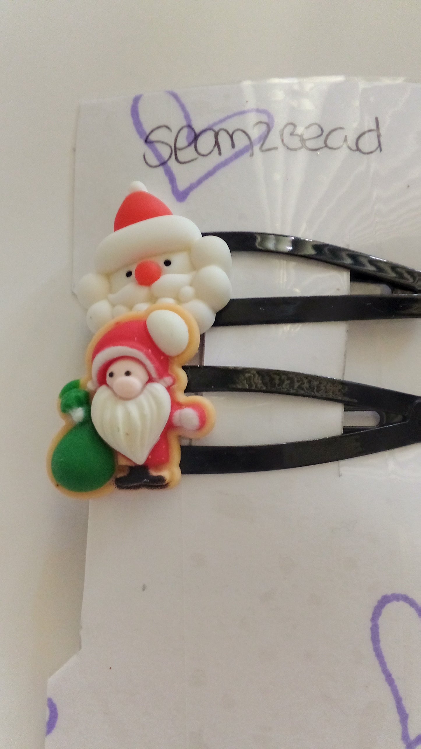 Xmas hair clip