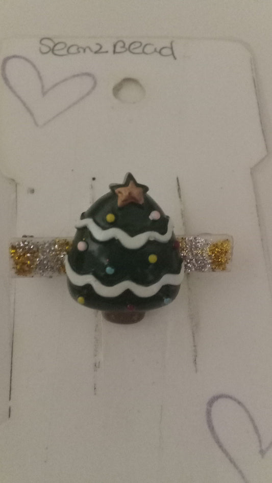 Xmas sliver pin