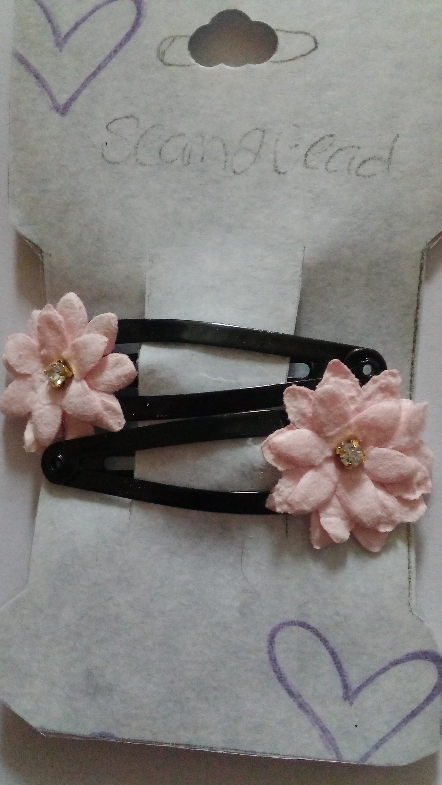 Black hair clip