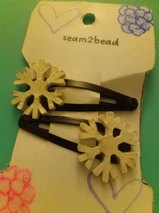 (2) form snow flakes