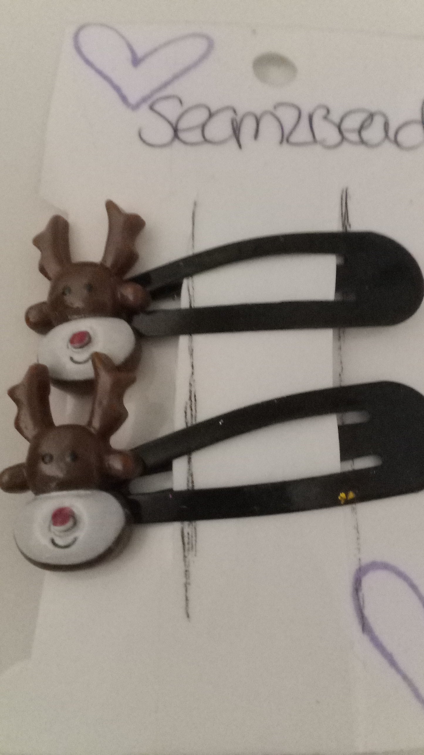 Xmas hair clip