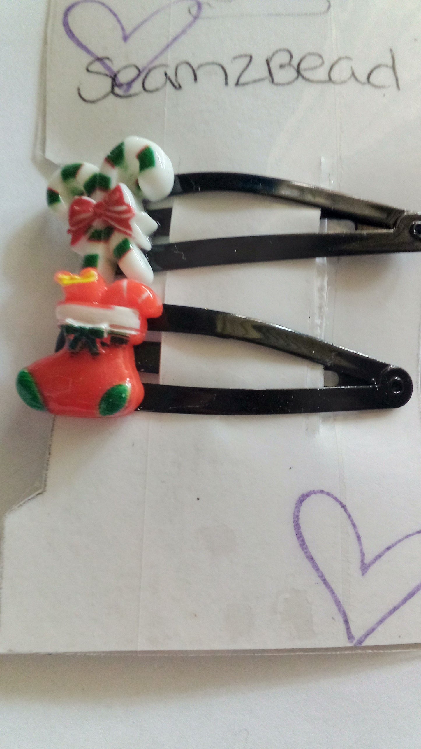 Xmas hair clip