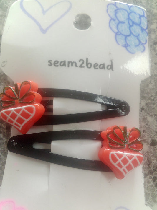 (2) red candy corn