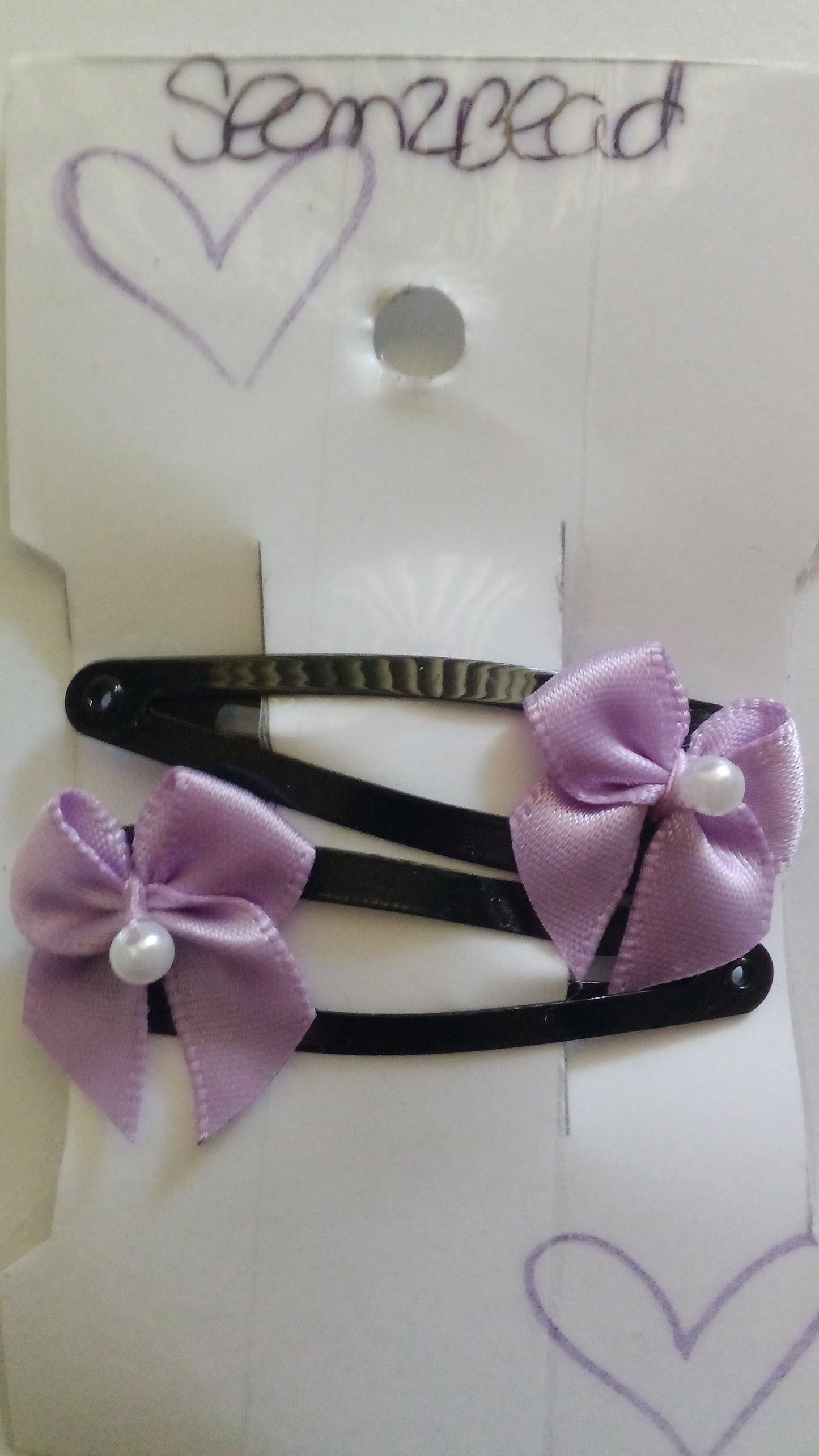 Black hair clip