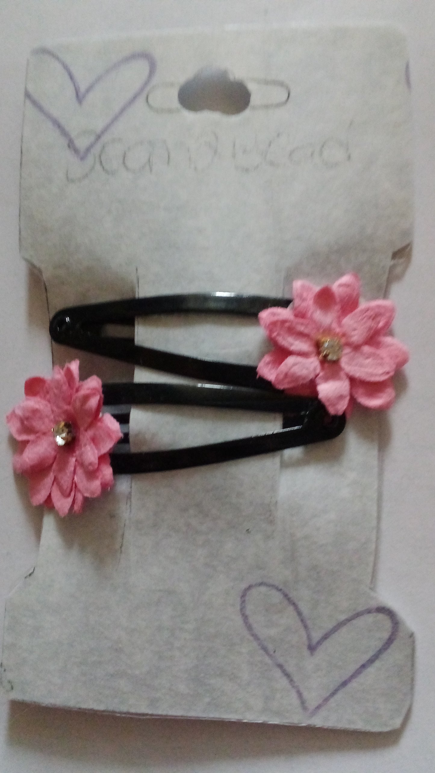 Black hair clip