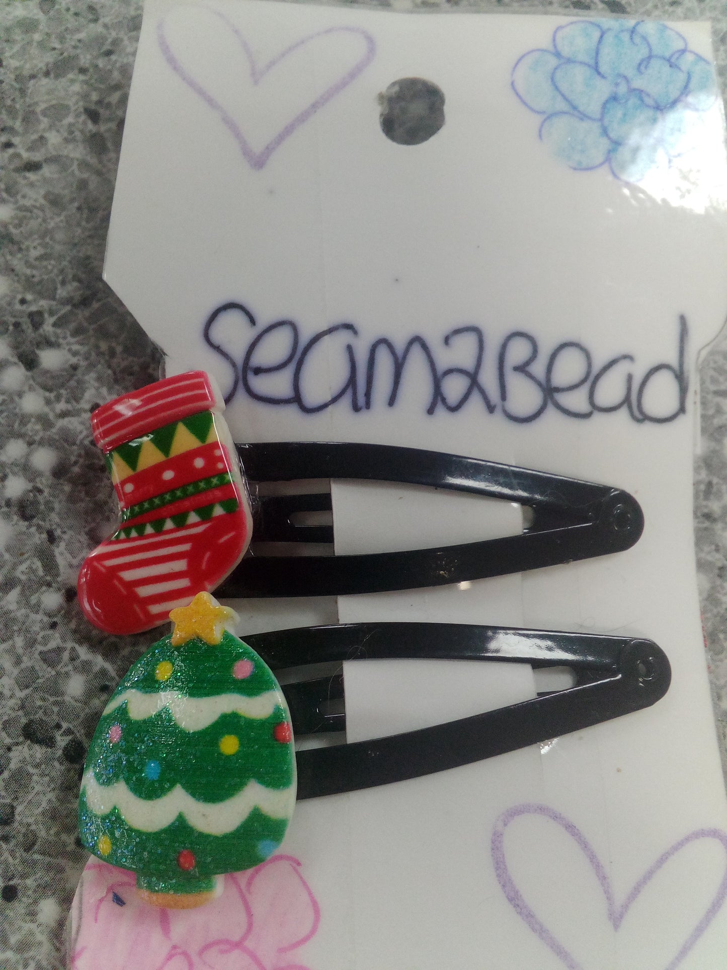 (big) stocking/ (big) Xmas tree