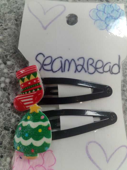 (big) stocking/ (big) Xmas tree